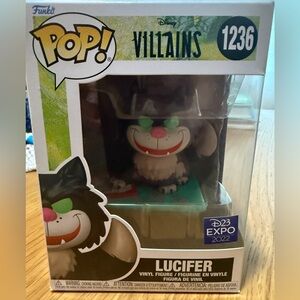 Funko Villains Lucifer Vinyl Figure - Black and Gray